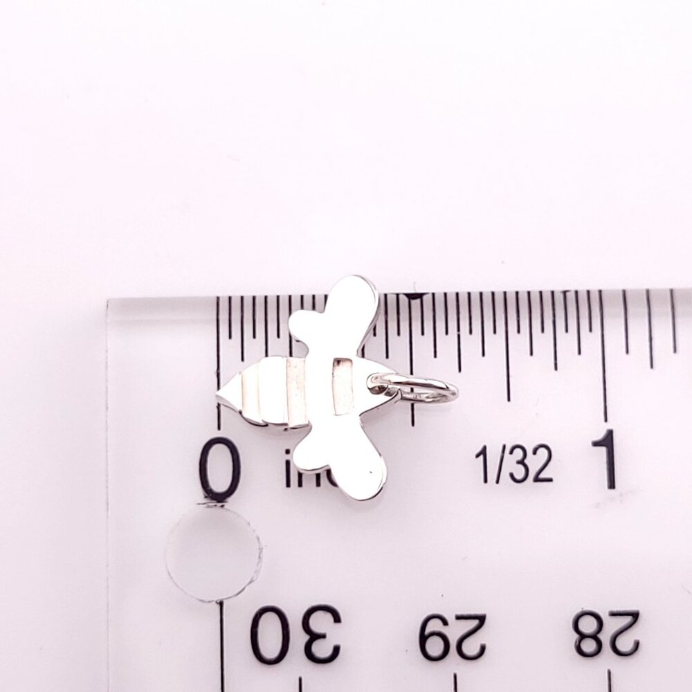 Vintage Tiffany & Co. Sterling Silver HONEY BEE Tiny Charm Pendant - Picture 4 of 7
